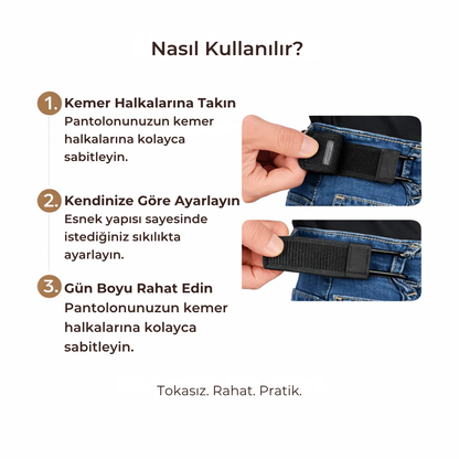 Lumovra Tokasız Kemer
